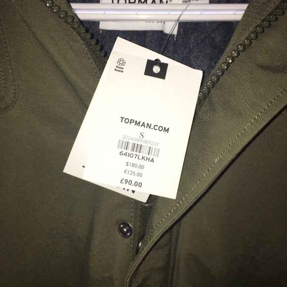 Topman heavyweight fishtail parka - Picture 2 of 2